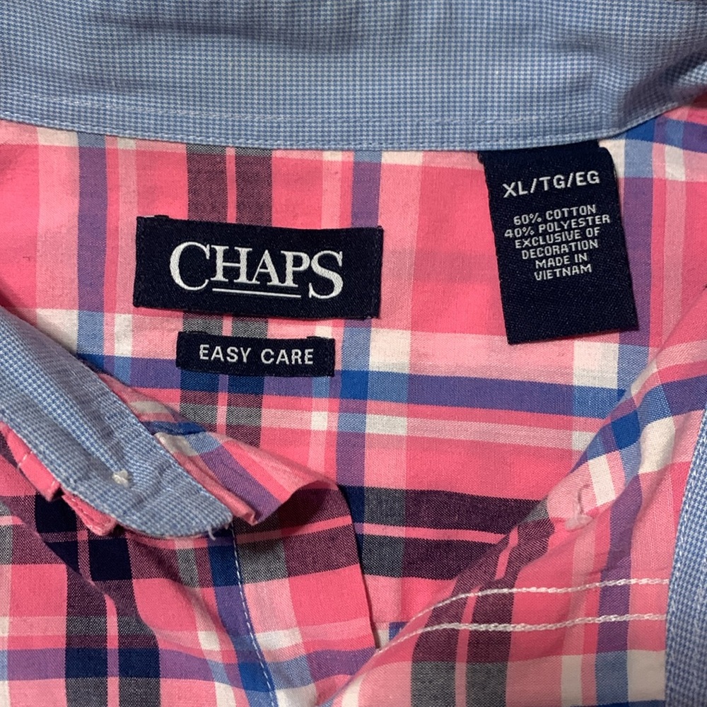 Pink Chaps Button Down - Picture 3 of 3
